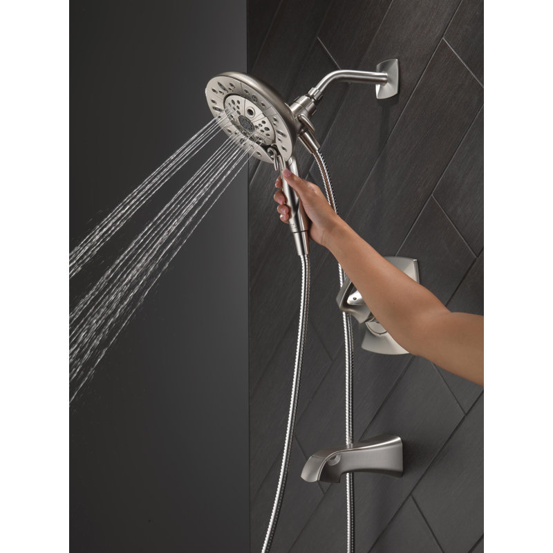 Delta Vesna SingleFunction Tub Shower Faucet Set, Shower Trim Kit with